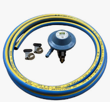 Regulator + 12ft Pipe